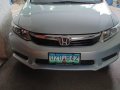 Silver Honda Civic 2013 for sale in Angeles -6