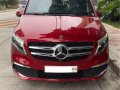 Selling Red Mercedes-Benz V-Class 2020 in Makati-9