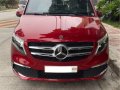 Selling Red Mercedes-Benz V-Class 2020 in Makati-0