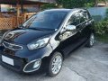 Black Kia Picanto 2014 for sale in Cebu -2