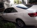 Pearl White Toyota Camry 2008 for sale in Quezon -5