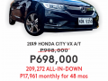 2019 HONDA CITY Vx Navi A/T-0