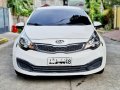 RUSH sale! White 2013 Kia Rio Sedan cheap price-0