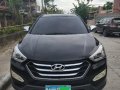 Selling Black Hyundai Santa Fe 2015 in Cebu -8