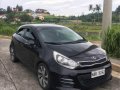 Selling Black Kia Rio 2016 in Manila-3