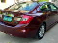Selling Red Honda Civic 2012 in Cavite-2
