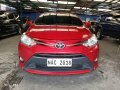 Red Toyota Vios 2017 for sale in Las Piñas-0