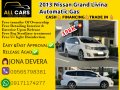 2013 Nissan Grand Livina Automatic Gas  ( 398K 💥❗)  📞👩 JONA- 09565798381)-0