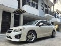 Pearl White Subaru Impreza 2014 for sale in Quezon City-4