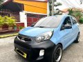 Sky blue 2017 Kia Picanto Hatchback second hand for sale-1