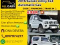 2016 Suzuki Jimny 4x4 Automatic Gas
Php 698,000 Only! 📞👩MS. JONA (09565798381-VIBER)-0