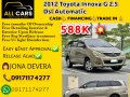 2012 Toyota Innova G 2.5 Dsl Automatic 

Php.588,000.00 ONLY!!! 📞👩Ms. JONA (09565798381-viber)-0
