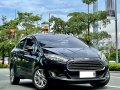 Black 2015 Ford Fiesta Sedan  AT GAS second hand for sale-4