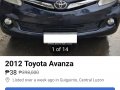 Good quality 2012 Toyota Avanza  1.3 E M/T for sale-0