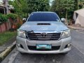 Second hand Silver 2013 Toyota Hilux  2.4 E DSL 4x2 M/T for sale-0