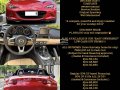 Soul Red 2016 Mazda MX5 Miata Convertible Automatic negotiable upon viewing 09171935289-1