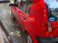 Red 2010 Hyundai Getz Hatchback Manual Transmission from 1st owner in Quezon City for sale-1