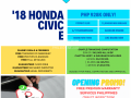 LOW ORIG MILEAGE 2018 Honda Civic E-9