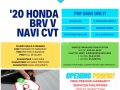 Low Orig Mileage 2020 Honda BRV-V -8