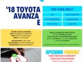 ON SALE 2018 Toyota Avanza 1.3 E M/T-8