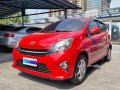 Red 2017 Toyota Wigo Hatchback second hand for sale-0