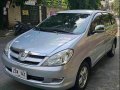 Selling Silver Toyota Innova 2.0 G M/T Dec 2008 model by first owner; low mileage Quezon City owner-0