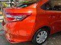 HOT SALE 🔥Toyota Vios 1.3E dual AMT metallic orange looks new with clean title, no issues-2