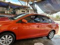HOT SALE 🔥Toyota Vios 1.3E dual AMT metallic orange looks new with clean title, no issues-4