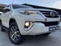 Top of the Line 2017 Toyota Fortuner V AT Pearl White Limited Casa Maintain -3