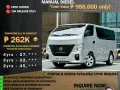 2020 NISSAN URVAN NV350 2.5 DIESEL MANUAL Call us for viewing 09171935289 look for Regina Nim-0