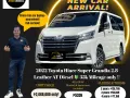 2022 Toyota Hiace Super Grandia 2.8 Leather AT Dsl ☎️ 09279850198 / JESSEN” Kakotse “MENDOZA  🚘🚙-0