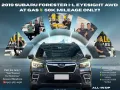 2019 Subaru Forester i-L Eyesight AWD AT Gas 🔰CALL NOW  ☎️09279850198/ JESSEN “KAKOTSE “MENDOZA -0