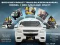 2013 Chevrolet Trailblazer Manual Diesel 🔰CALL NOW!! ☎️ 09279850198 / JESSEN” Kakotse “MENDOZA  🚘-0