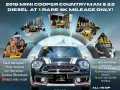 2018 Mini Cooper Countryman S 2.0 Diesel  AT🔰CALL NOW  ☎️09279850198/ JESSEN “KAKOTSE “MENDOZA-0