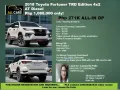 🔥2018 Toyota Fortuner TRD Edition 4x2 AT DSL🔥🙏🚗 Call Now 09166226387-0