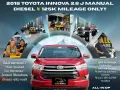 2018 Toyota Innova 2.8 J Manual Diesel 🔰CALL NOW  ☎️09279850198/ JESSEN “KAKOTSE “MENDOZA-0
