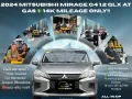 2024 Mitsubishi Mirage G4 1.2 GLX AT GAS 🔰CALL NOW  ☎️09279850198/ JESSEN “KAKOTSE “MENDOZA-0