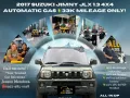 2017 Suzuki Jimny JLX 1.3 4x4 AT Gas 🔰CALL NOW  ☎️09279850198/ JESSEN “KAKOTSE “MENDOZA -0