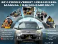 2014 Ford Everest 4x2 2.5 Diesel Manual 🔰CALL NOW  ☎️09279850198/ JESSEN “KAKOTSE “MENDOZA-0