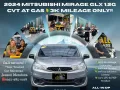 2024 Mitsubishi Mirage GLX 1.2G CVT AT GAS 🔰CALL NOW  ☎️09279850198/ JESSEN “KAKOTSE “MENDOZA-0