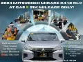 2024 Mitsubishi Mirage G4 1.2 GLX AT GAS 🔰CALL NOW  ☎️09279850198/ JESSEN “KAKOTSE “MENDOZA-0