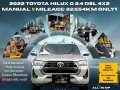 2022 Toyota Hilux G 2.4 Dsl 4x2 Manual 🔰CALL NOW  ☎️09279850198/ JESSEN “KAKOTSE “MENDOZA-0