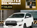 🚨2020 Toyota Innova J 2.8 DSL Manual 135K ALL-IN DP! | CALL/PM ANGEL CASTILLO NOW! 📩📲 09186763396-0