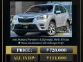 2019 Subaru Forester i-L Eyesight AWD AT Gas 🔥𝐉𝐄𝐒𝐒𝐄𝐍 𝐌𝐄𝐍𝐃𝐎𝐙𝐀🙋‍♂️☎️  09279850198-0