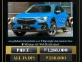 2024 Subaru Crosstrek 2.0i-S Eyesight AT Gas 🔥𝐉𝐄𝐒𝐒𝐄𝐍 𝐌𝐄𝐍𝐃𝐎𝐙𝐀🙋‍♂️☎️  09279850198-0