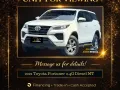 2021 Toyota Fortuner 2.4G Diesel m/t 🔥𝐉𝐄𝐒𝐒𝐄𝐍 𝐌𝐄𝐍𝐃𝐎𝐙𝐀🙋‍♂️☎️  09279850198-0