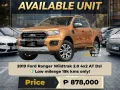 2019 Ford Ranger Wildtrak 2.0 4x2 AT Dsl 📣197K DP🔥𝐉𝐄𝐒𝐒𝐄𝐍 𝐌𝐄𝐍𝐃𝐎𝐙𝐀🙋‍♂️☎️  09279850198-0