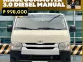 🚨2021 TOYOTA HIACE COMMUTER 3.0 DIESEL MANUAL | CALL/PM ANGEL CASTILLO NOW! 📩📲 09186763396-0