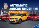 Cars With AUTOMATIC AIRCON Under P1-Million! | Philkotse Top List