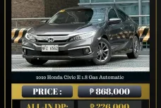 2020 Honda Civic E 1.8 Gas Automatic 🔥𝐉𝐄𝐒𝐒𝐄𝐍 𝐌𝐄𝐍𝐃𝐎𝐙𝐀🙋‍♂️☎️  09279850198
